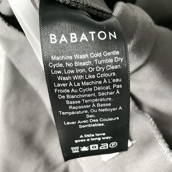 BABATON Twist front Mini SKirt - Picture 8 of 9